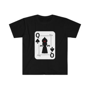 Flatwoods Monster Queen Playing Card T-Shirt